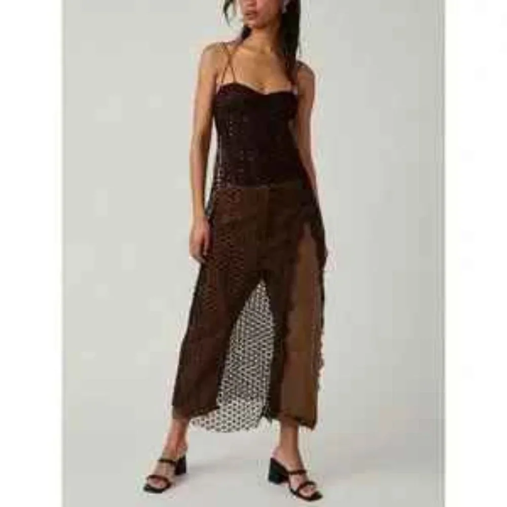 NWT Women’s intimately by Free People Smoke & Mirrors Bodysuit Sizes Sm, Med - Picture 5 of 16